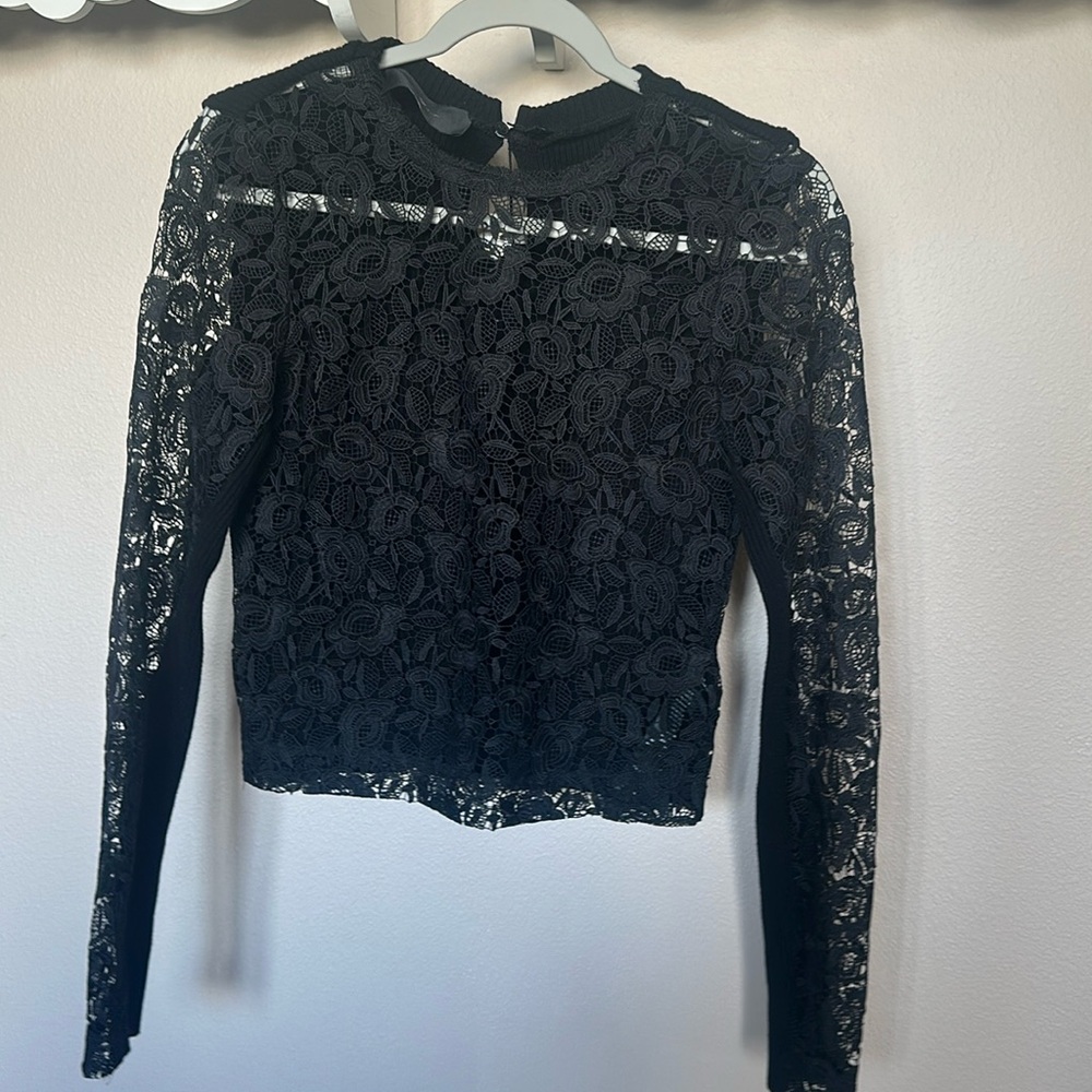 NWT 7 for all mankind black top